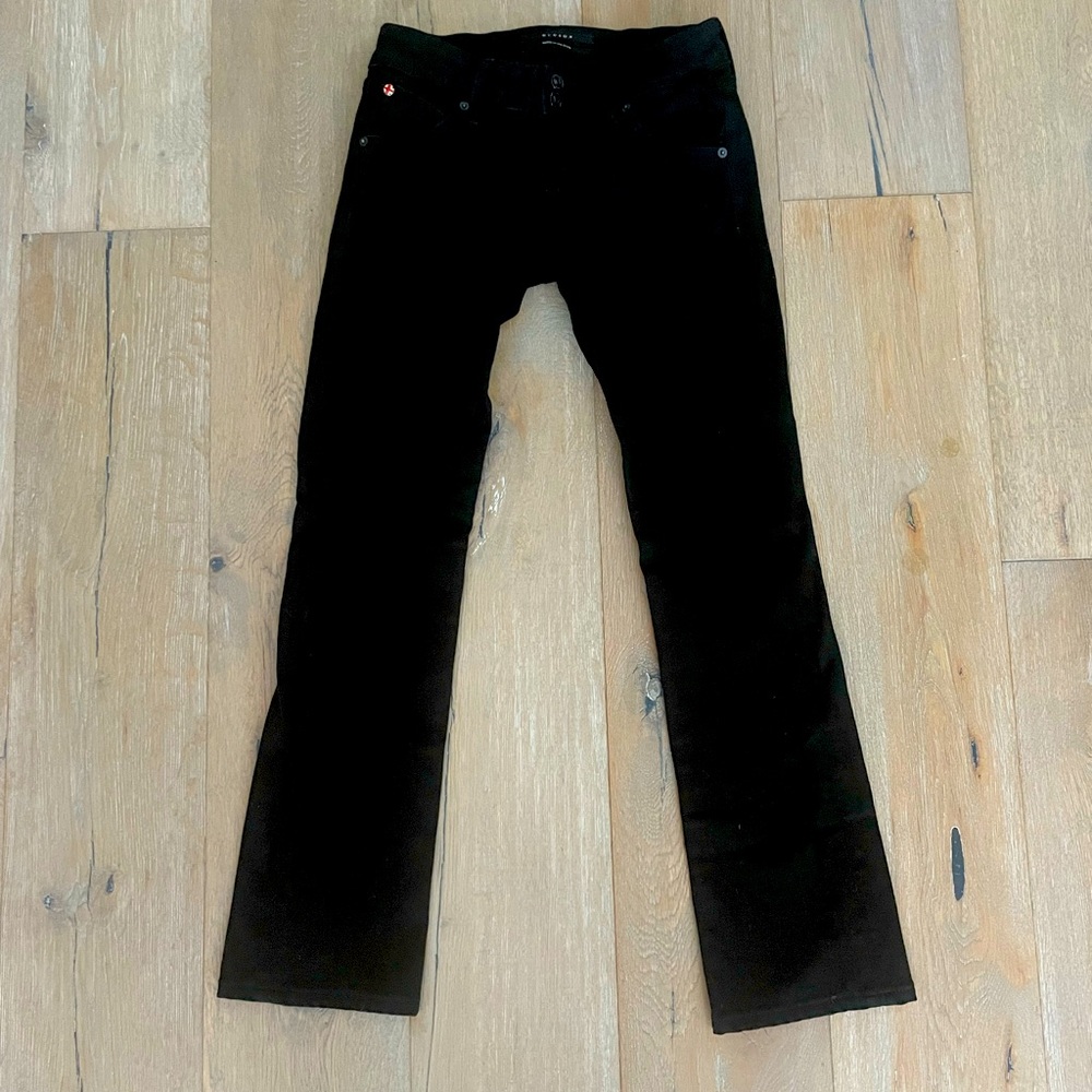 Hudson black denim size 26